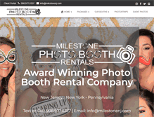 Tablet Screenshot of milestonenj.com